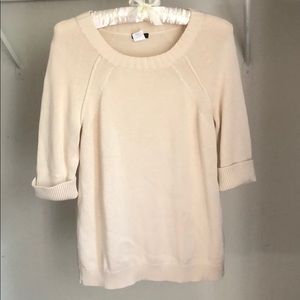 J. Crew 3/4 sleeve sweater top